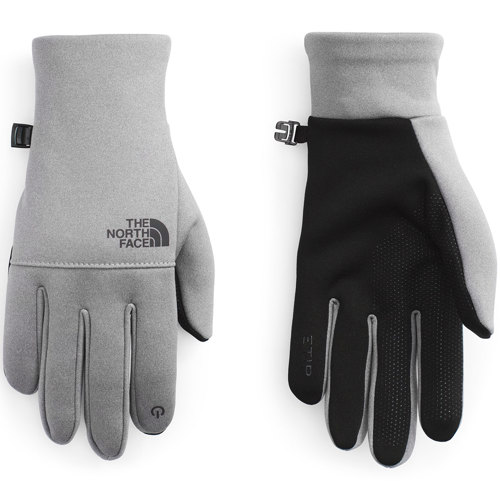 The North Face Etip Recycled Tech Glove Medium TNF Medium Grey Heather